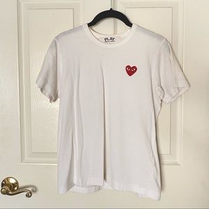 CDG Play Patch Shirt